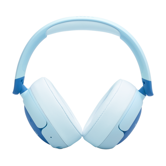 JBL Junior 470NC - Blue - Wireless over-ear noise cancelling kids headphones - Front